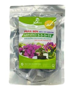 Phân hữu cơ khoáng Minro 5-5-5+TE (450g) – Dùng cho hoa lan, bonsai xanh bền đẹp