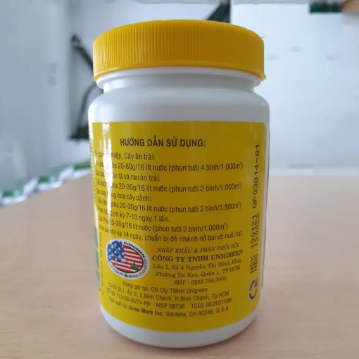 Phân bón lá Growmore Bloom 10-55-10+TE kích thích hoa, kích nụ cho hoa mai, hoa lan