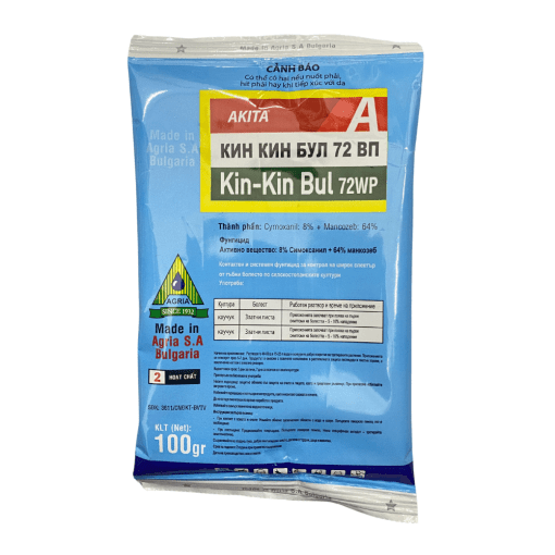 Chế phẩm trừ bệnh cây trồng, cho lan Kin Kin Bul 72WP
