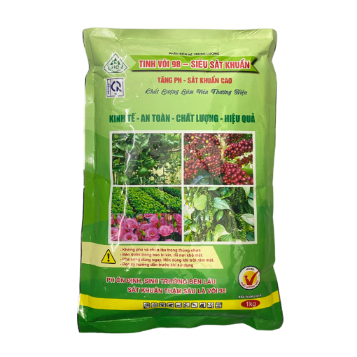Tinh vôi siêu sát khuẩn 98% - Gói 1kg