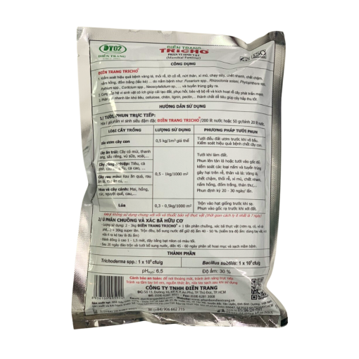 Nấm đối kháng Trichoderma Điền Trang - Gói 500gr