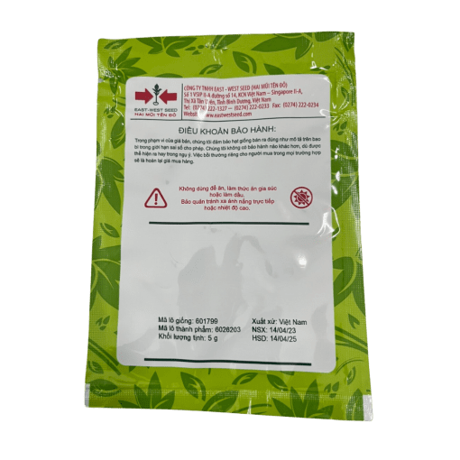 Hạt giống Mướp hương lai F1 Hưng Phú 01 East-West Seed (Hai Mũi Tên Đỏ) - Gói 5 gram