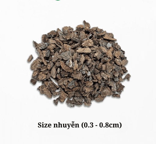 Giá thể vỏ thông trồng lan đã xử lý mài cạnh SFARM KT 0.3 - 0.8cm