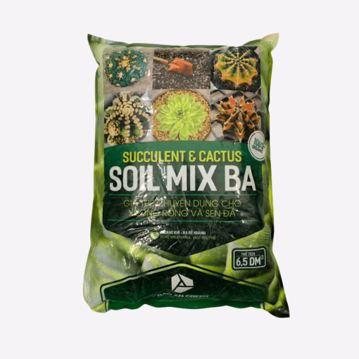 Soil Mix (Túi 6.5dm3) - Đất trồng sen đá, xương rồng, thoát nước tốt, phòng ngừa thối rễ