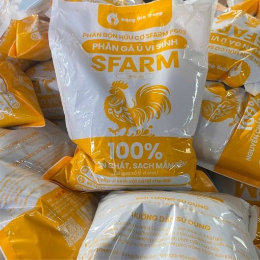 Phân gà bột SFARM - Phân gà dạng bột, hữu cơ, tăng sức đề kháng cho cây