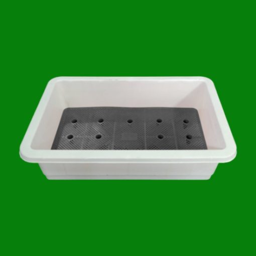 Chậu Trồng Rau Thông Minh 67x42x16cm - Nhựa PP bền màu, thoát nước tốt
