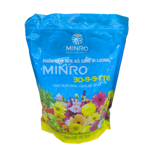 Phân NPK MINRO 30-9-9 - Phân bón hỗn hợp phát triển thân cành lá, bộ rễ