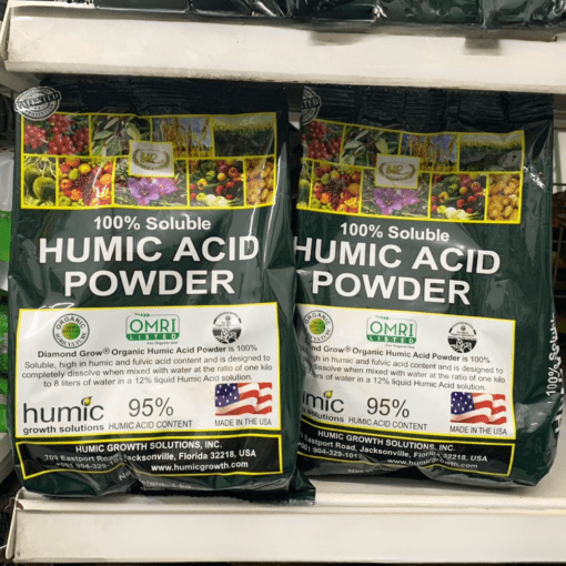 Humic Acid Powder dạng bột (1kg) – Phân bón cải tạo đất, nuôi dưỡng cây trồng