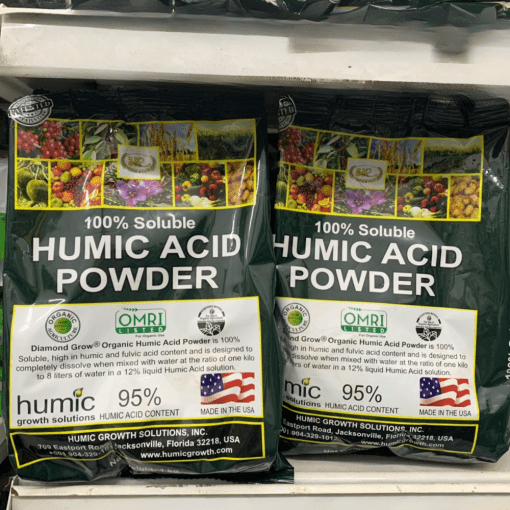 Humic Acid Powder dạng bột (1kg) – Phân bón cải tạo đất, nuôi dưỡng cây trồng