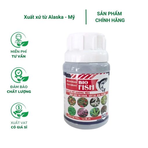 Đạm cá Mỹ Bio Fish không mùi - Chai 100ml