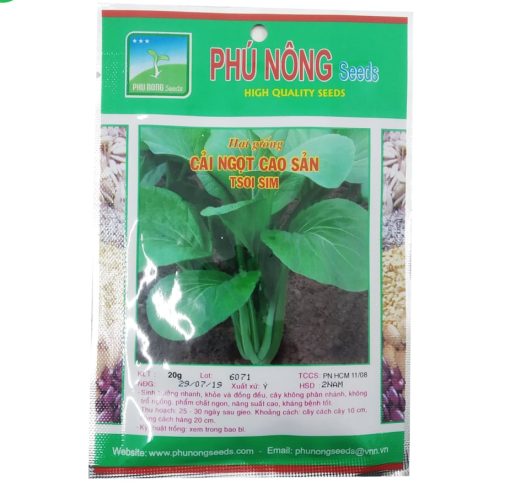 Hạt giống Cải Ngọt Cao Sản PN