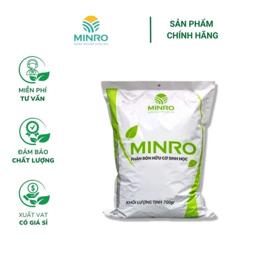 Phân bón hữu cơ Minro (viên nở) – Cung cấp đầy đủ các dưỡng chất, cải thiện đất, tăng đề kháng cho cây trồng