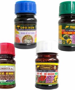 Combo bộ 4 kích rễ Seasol - Kích chồi Orghum - Dưỡng hoa Powerfeed - điều hòa sinh trưởng Acroot nhập khẩu từ Úc - Tại CH TP. HCM