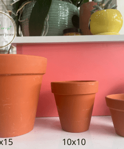 Chậu đất nung ly gờ dáng cao thoát nước tốt, nhiều kích thước