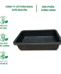 Chậu Trồng Rau Thông Minh 67x42x16cm - Nhựa PP bền màu, thoát nước tốt