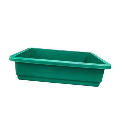 Chậu trồng rau hình chữ nhật 63x41x16cm - Nhựa PP bền màu, thoát nước tốt