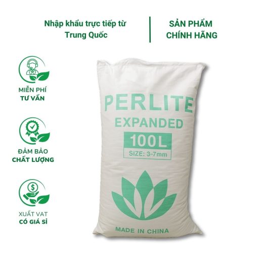 Đá trân châu Perlite FMX – Giàu khoáng chất, trồng rau, hoa, thủy canh, giâm cành, thoát nước tốt