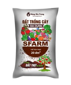 Đất trồng cây đa dụng SFARM (20dm³) – Đất sạch, cung cấp dinh dưỡng hữu cơ, ngừa nấm bệnh, trồng mọi loại cây