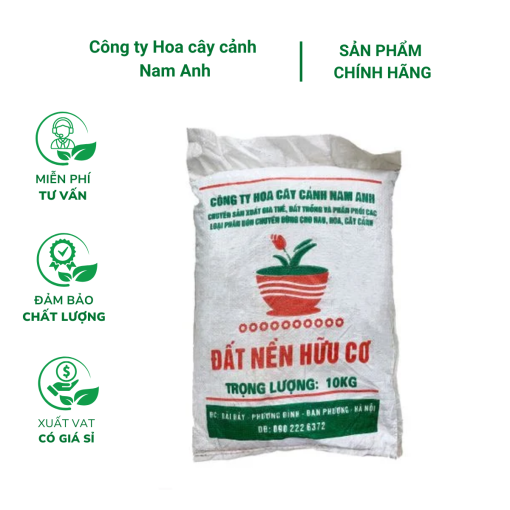 Đất nền hữu cơ Nam Anh - Bao 10kg (Chỉ bán tại cửa hàng Hà Nội)