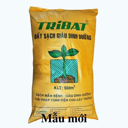 Đất trồng cây Tribat giàu dinh dưỡng (50dm³) – Đất sạch, trồng rau, hoa, cây kiểng hiệu quả
