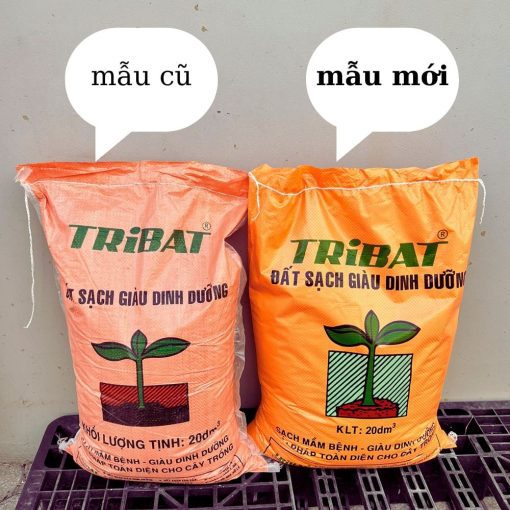 Đất trồng cây Tribat giàu dinh dưỡng (50dm³) – Đất sạch, trồng rau, hoa, cây kiểng hiệu quả