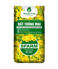 Đất trồng mai SFARM công thức chuyên biệt dành riêng cho mai - Bao 20dm3