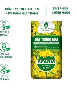 Đất trồng mai SFARM công thức chuyên biệt dành riêng cho mai - Bao 20dm3