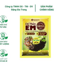 Chế phẩm EM SFARM (200g) – Chế phẩm vi sinh ủ phân, khử mùi hiệu quả