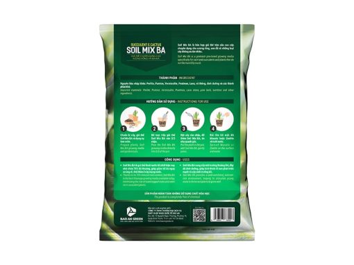 Soil Mix (Túi 6.5dm3) - Đất trồng sen đá, xương rồng, thoát nước tốt, phòng ngừa thối rễ