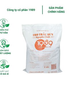 Giá thể trấu sống 1989 - Tơi xốp, cung cấp dinh dưỡng trộn đất trồng hoa kiểng và cây trồng