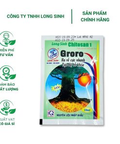 Phân bón Groro Chitosan kích rễ cực mạnh - Gói 10ml