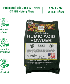 Humic Acid Powder dạng bột (1kg) – Phân bón cải tạo đất, nuôi dưỡng cây trồng