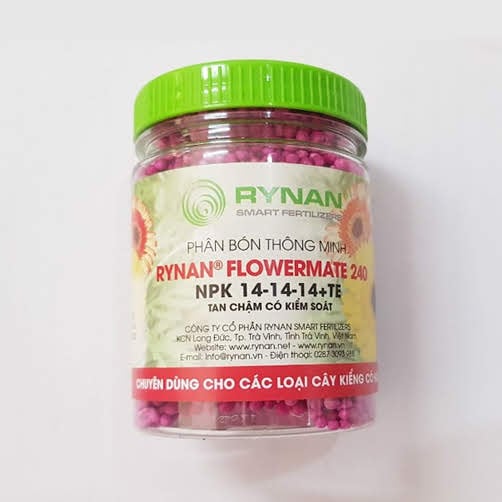Phân tan chậm Rynan FM 240 ( 14-14-14 )- Dưỡng cây khỏe mạnh, thân lá xanh tốt