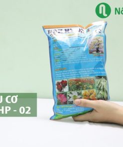 Phân hữu cơ đạm cá NPK HP 02 - Kích rễ phát triển, chống vàng lá - Gói 1kg