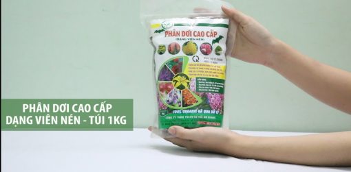 Phân bón hữu cơ tự nhiên - Phân dơi cao cấp dạng viên nén (Gói 1Kg)