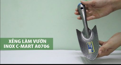 Xẻng làm vườn inox C-Mart A0706