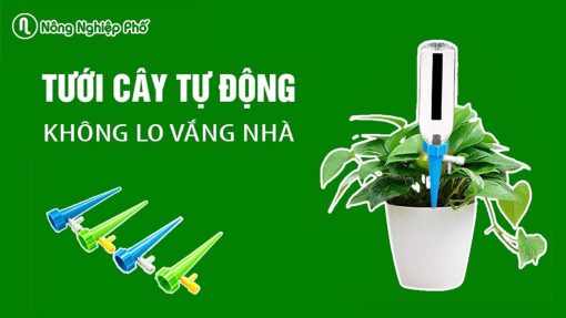 Que cắm tưới lắp chai nhựa pet C-09, Đầu cắm tưới nhỏ giọt điều chỉnh lắp chai coca