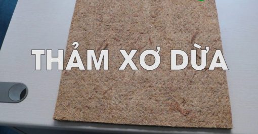 Thảm xơ dừa 50x50x1.2cm