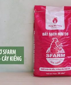 Đất trồng hoa kiểng SFARM chuyên dùng cho hoa và cây kiểng bonsai (Bao 20dm3 ~ 8-9kg)