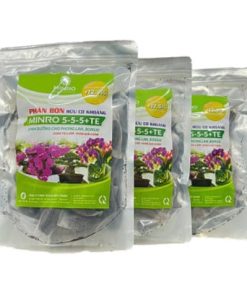 Phân hữu cơ khoáng Minro 5-5-5+TE (450g) – Dùng cho hoa lan, bonsai xanh bền đẹp
