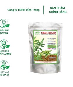 Phân Hữu Cơ Neem Cake - Trừ Cuốn Chiếu, Sùng Đất, Rệp Đất, Côn Trùng Gây Hại 750 Gram