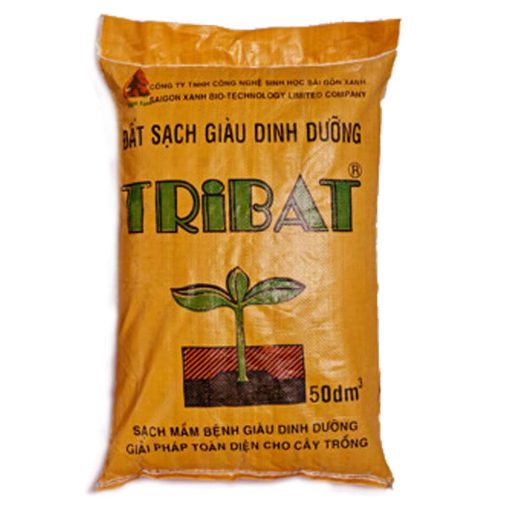 Đất trồng cây Tribat giàu dinh dưỡng (50dm³) – Đất sạch, trồng rau, hoa, cây kiểng hiệu quả