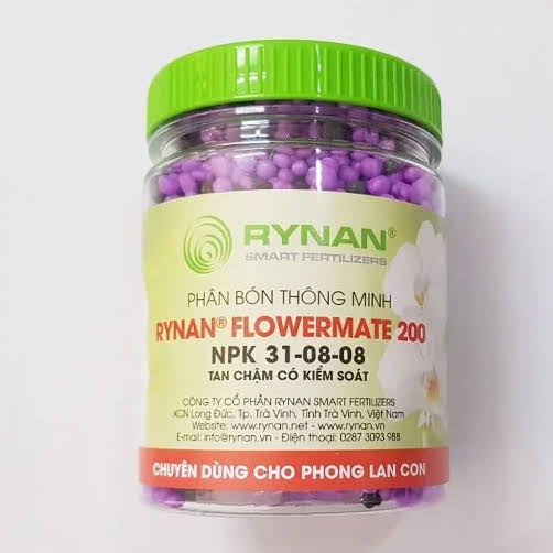 Phân tan chậm Rynan FM 200 (31-08-08) - Cây phát triển xanh tốt, bền dinh dưỡng