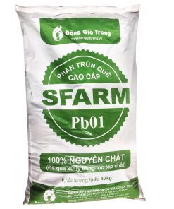 Phân trùn quế cao cấp Sfarm đã qua xử lý- Chuyên bón cho rau sạch, kiểng lá và hoa hồng