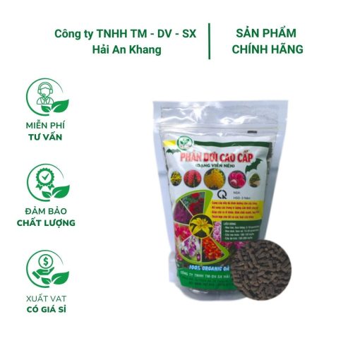 Phân bón hữu cơ tự nhiên - Phân dơi cao cấp dạng viên nén (Gói 1Kg)