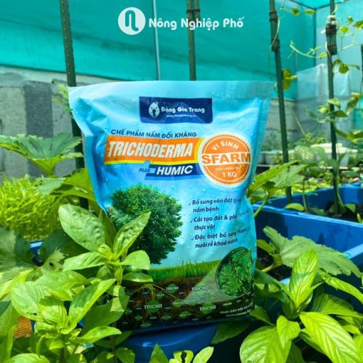 Chế phẩm Trichoderma Plus SFARM (1kg) – Nấm đối kháng, cải tạo đất hiệu quả