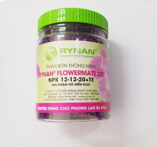 Phân tan chậm Rynan FM 220 ( 12-12-20 ) - Dưỡng hoa lâu tàn cho phong lan