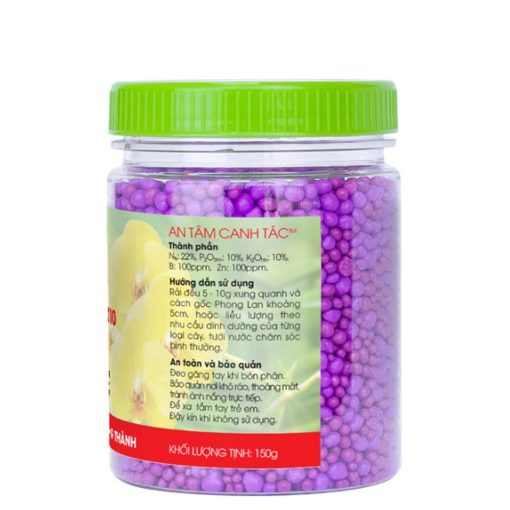 Phân tan chậm Rynan FM 210 (22-10-10) - Hỗ trợ tái tạo và phát triển chồi giai đoạn ra hoa phong lan