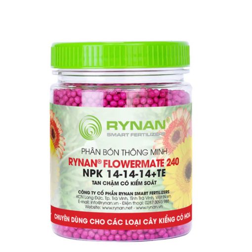 Phân tan chậm Rynan FM 240 ( 14-14-14 )- Dưỡng cây khỏe mạnh, thân lá xanh tốt