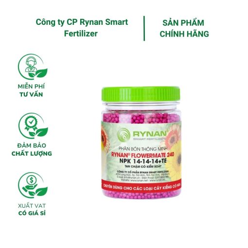 Phân tan chậm Rynan FM 240 ( 14-14-14 )- Dưỡng cây khỏe mạnh, thân lá xanh tốt